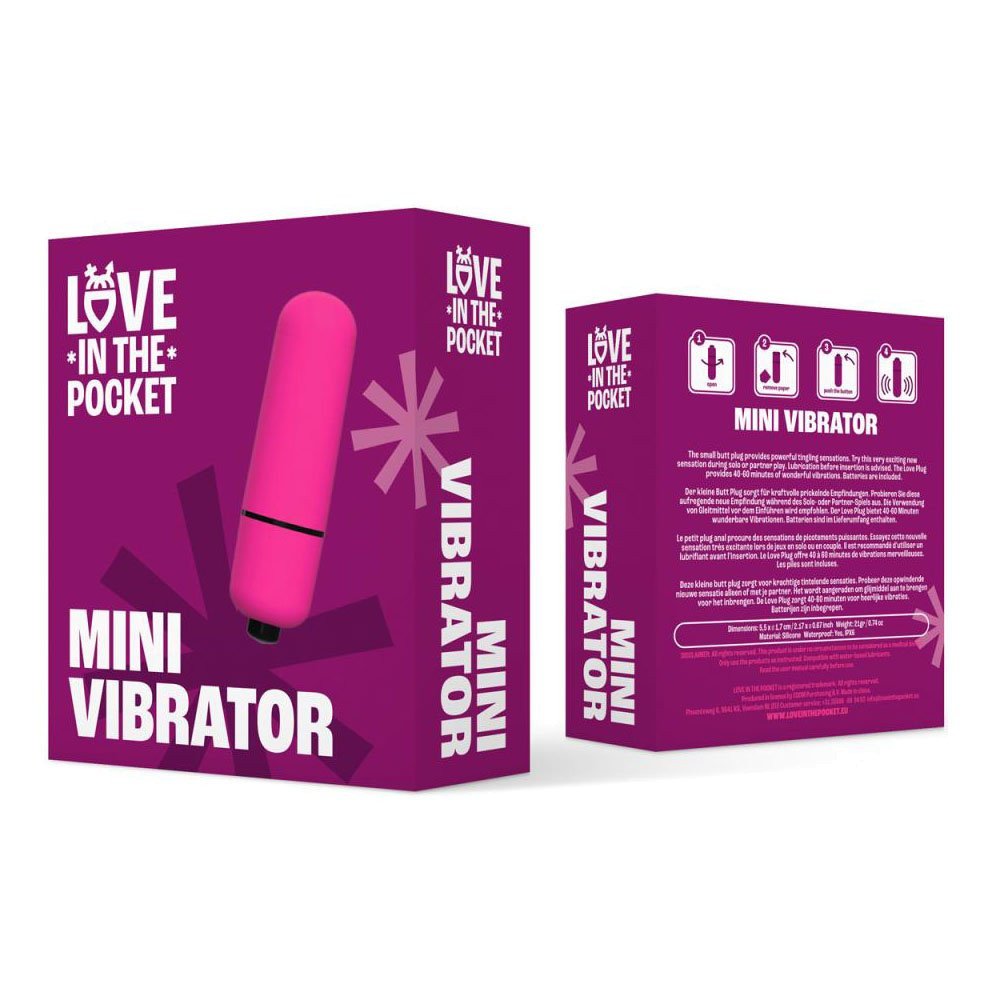 Vibruojanti kulka „Mini Vibrator“ - Love in the Pocket