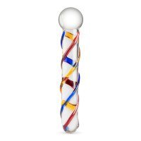 Stiklinis dvipusis dildo „Glass Dildo Nr. 10“ - Gildo