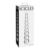 Stiklinis dildo „Icicles Nr. 2“ - Icicles