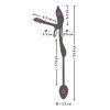 Vibruojantis penio žiedas - kaištis „RC Multi Function“ - Couples Choice
