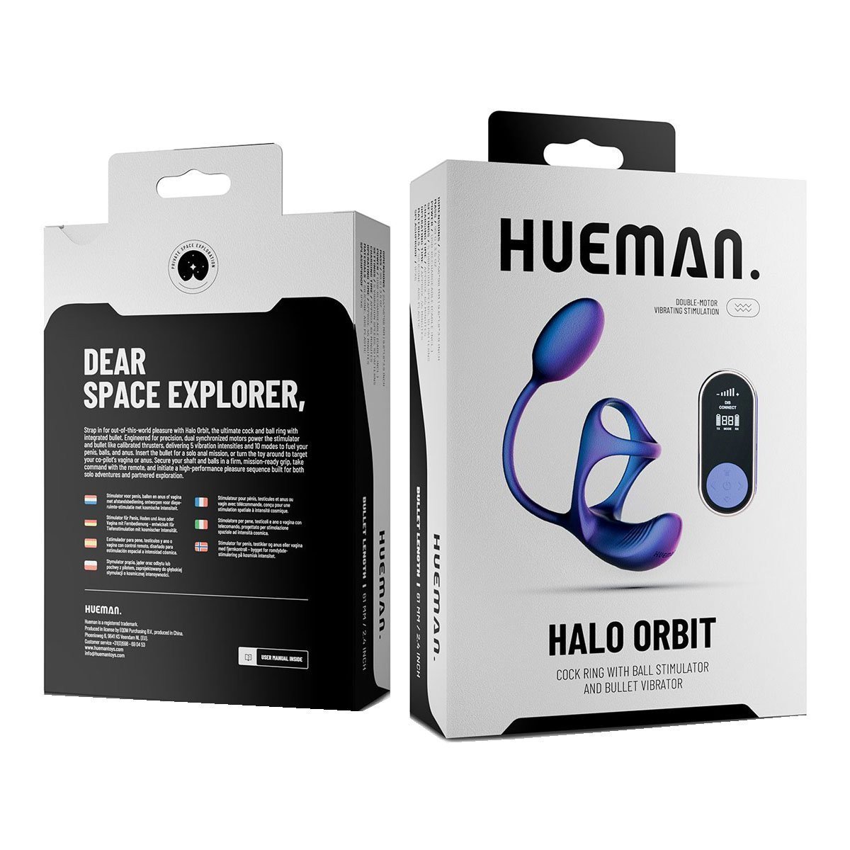 Penio žiedas - analinis kaištis „Halo Orbit“ - Hueman