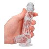 Falo imitatorius „Crystal Clear 6“ - RealRock