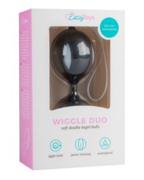 Vaginaliniai kamuoliukai „Wiggle Duo“ - EasyToys