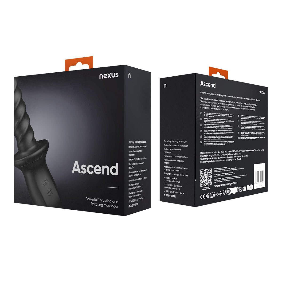 Automatinis analinis masažuoklis „Ascend“ - Nexus