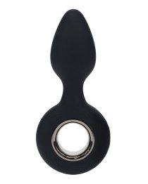 Vibruojantis analinis kaištis „Vibrating Anal Plug with Loop“ - Levelz