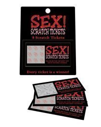 Erotinis žaidimas „Sex! Scratch Tickets“ - Kheper Games
