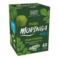 Maisto papildas vyrams „Moringa+Maca Man Power“, 60 kapsulių - Hot