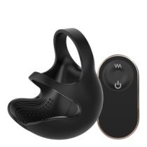 Sėklidžių stimuliatorius - penio žiedas „Mr. Pleasure Remote“ - Dream Toys