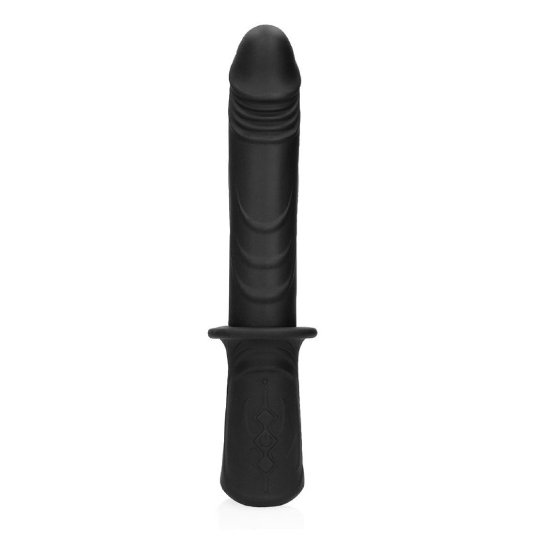 Vibruojantis dildo „Handheld Silicone Vibrating and Flexible Dildo“ - Ouch!