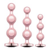 Analinių kaiščių rinkinys „Metal Butt Plug Set“
