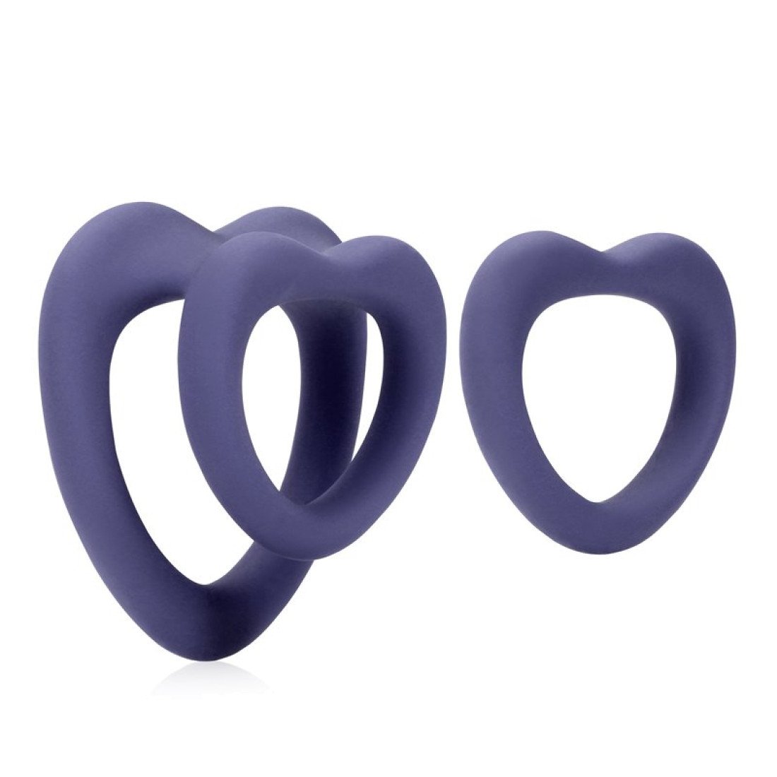 Penio žiedų rinkinys „Heart Cockring Set“ - Loveline
