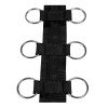 Kūno suvaržymo sistema „Restraint Harness with Collar and Hand Cuffs“ - Ouch!