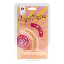 Silikoninis dildo „Crazy Fingers Cum Over!“ - S-Line