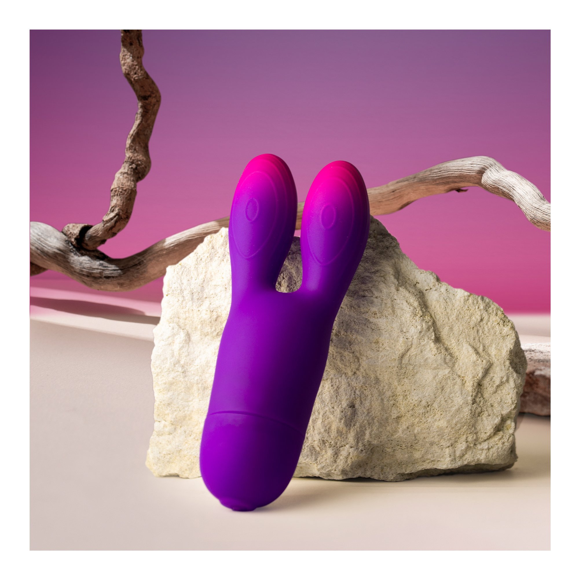 Vibratorius „Glo-Girl Bunny“ - Rocks-Off