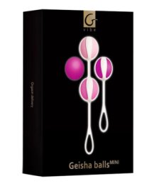 Vaginalinių kamuoliukų rinkinys „Geisha Balls Mini“ - Gvibe