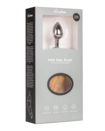 Analinis kaištis „Fox Tail Plug Medium“ - EasyToys