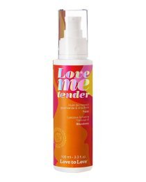 Šildantis masažo aliejus „Love Me Tender“, 100 ml - Love to Love