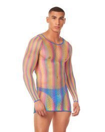 Palaidinės ir kelnaičių rinkinys „Pride Drip“ - Rainbow Party