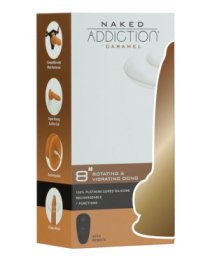 Vibruojantis falo imitatorius „Rotating Naked Addiction Nr. 8“ - BMS Factory
