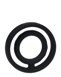 Penio ir sėklidžių žiedas „Classic Grooved Cock & Ball Ring“ - Shots Toys