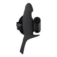 Vibuojantis tuščiaviduris strap-on dildo „H4 Size L“ - Virgite