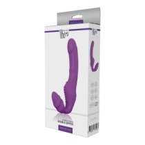 Vibruojantis strap-on be dirželių „Double Dipper“ - Dream Toys