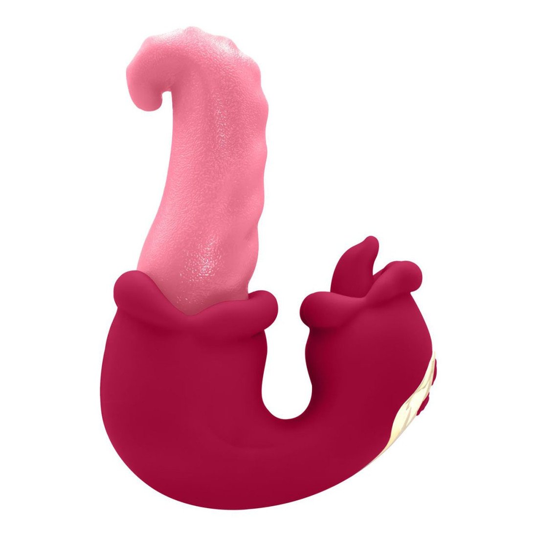 Vibratorius kiškutis „Double Tongue Vibrator“ - Teazers