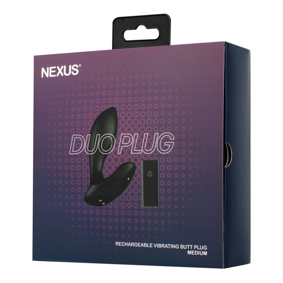 Vibruojantis analinis kaištis „Duo Plug Medium“ - Nexus