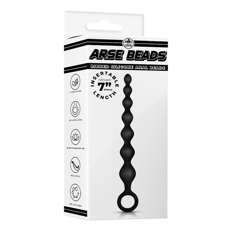 Analiniai karoliukai „Arse Beads 7“ - NMC