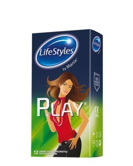 Prezervatyvai „Play“, 12 vnt. - LifeStyles