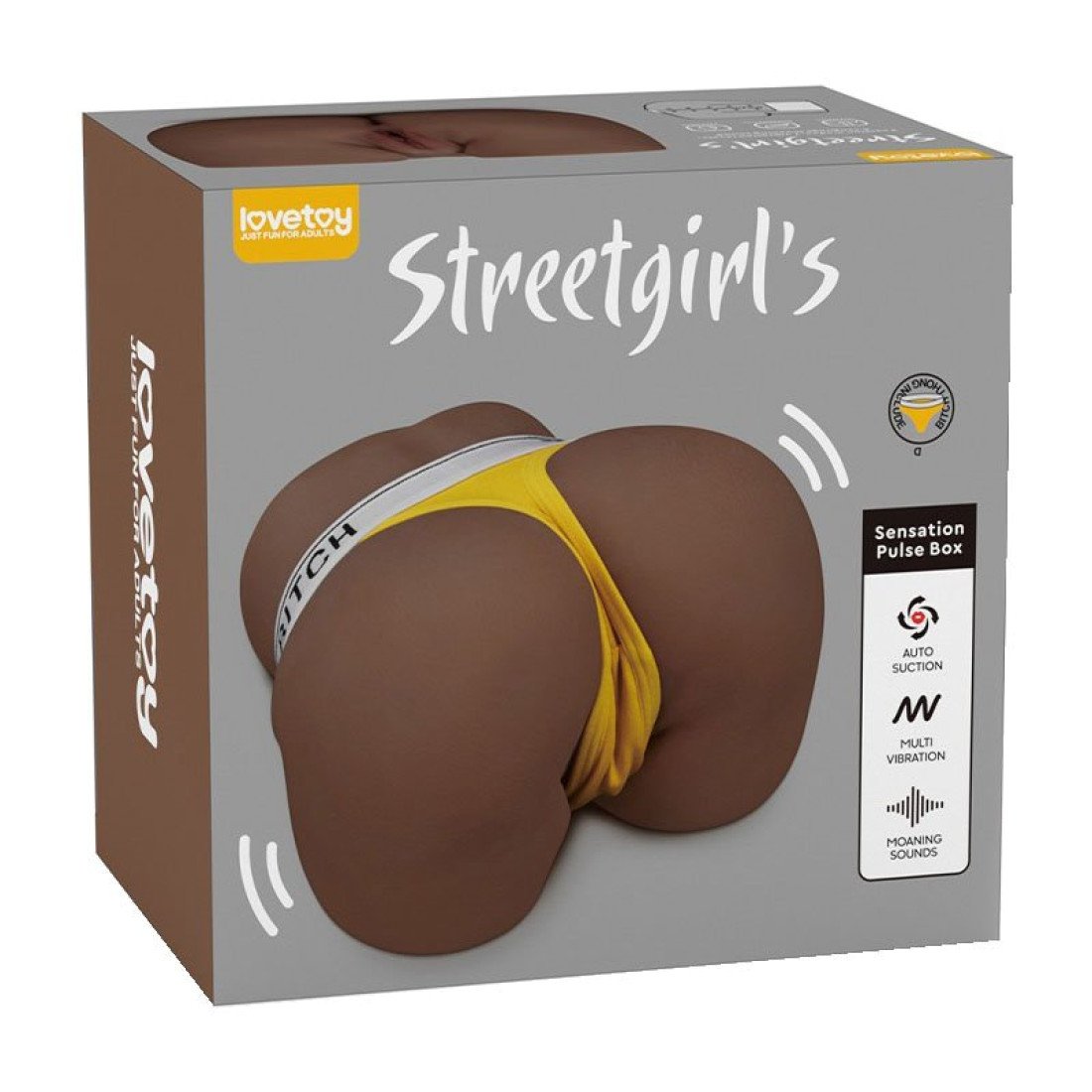Vibruojantis masturbatorius „Streetgirl's Sensation Pulse Nr. 3“ - Love Toy