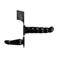 Vibruojantis dvigubas strap-on dildo „Vibrating Strap-on Set“ - EasyToys