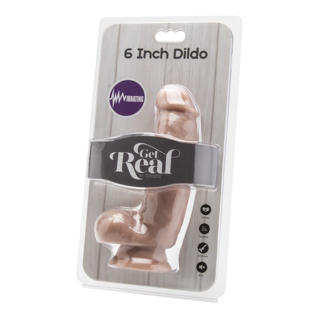 Vibruojantis falo imitatorius „Dildo Nr. 6“ - Get Real