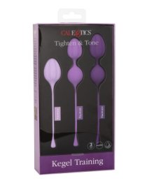 Vaginalinių kamuoliukų rinkinys „Kegel Training 3“ - CalExotics