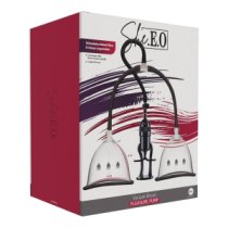 Krūtų pompa „Vacuum Breast Pleasure Pump M/L“ - She.E.O