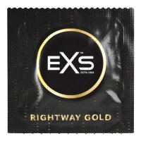 Prezervatyvai „Rightway Gold“, 12 vnt. - EXS Condoms