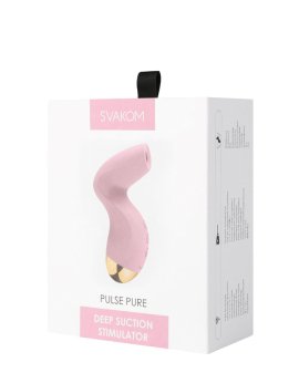 Rožinis klitorinis stimuliatorius „Pulse Pure“ - Svakom