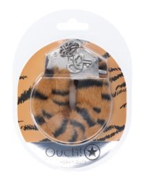 Antrankiai „Heavy-duty Fluffy Handcuffs Tiger“ - Ouch!