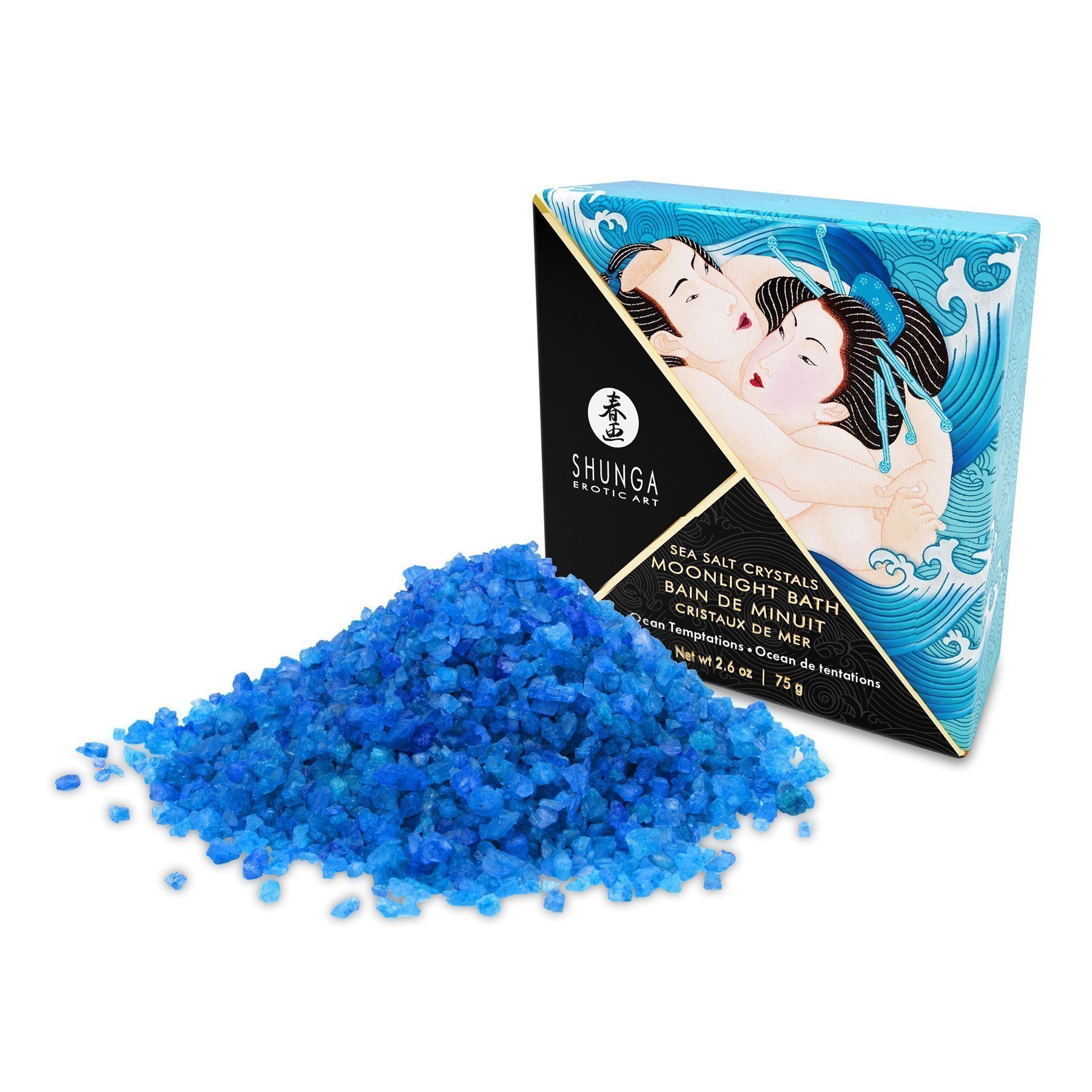 Vonios druska su afrodiziakais „Ocean Breeze“, 75 g - Shunga