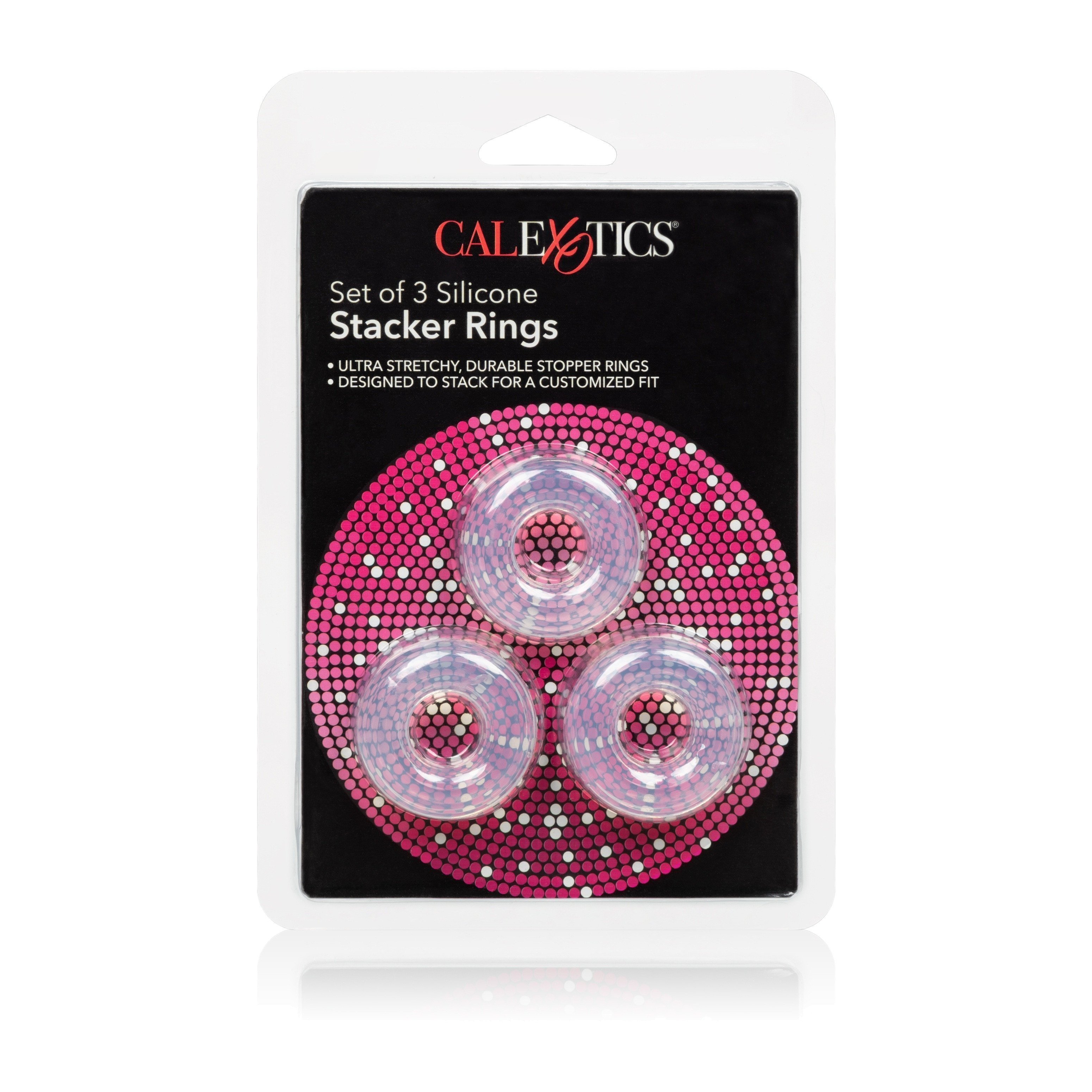 Penio žiedų rinkinys „Stacker Rings“ - CalExotics