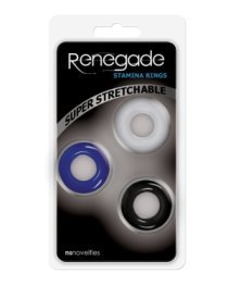 Penio žiedų rinkinys „Stamina Rings“ - Renegade