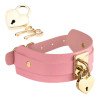 Antkaklis „Heart Lock Key Collar“ - Kinky Diva