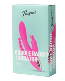 Vibratorius kiškutis „Double Rabbit Vibrator“ - Teazers
