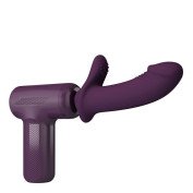 Automatinis vibratorius kiškutis „Super Powerful Thrusting Dj Scholar“