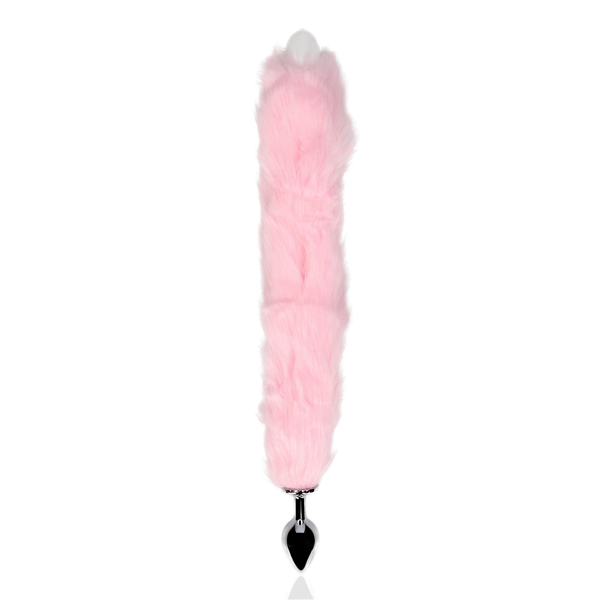 Šviečiantis analinis kaištis „Light-Up Fox Tail“ - Ouch!