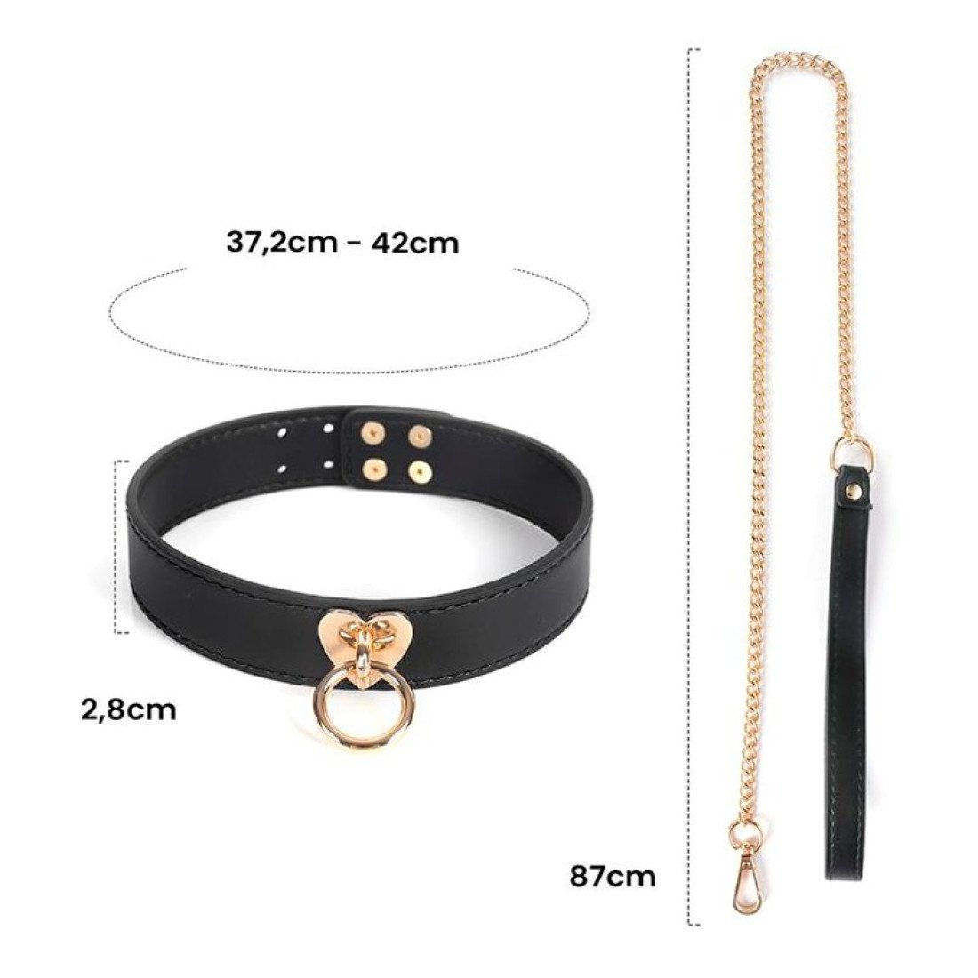 Suvaržymo rinkinys „8 Piece Bondage Kit with Storage Caseg“ - Latetobed