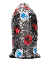 Analinis kaištis „Ribbed Butt Plug“ - All Black