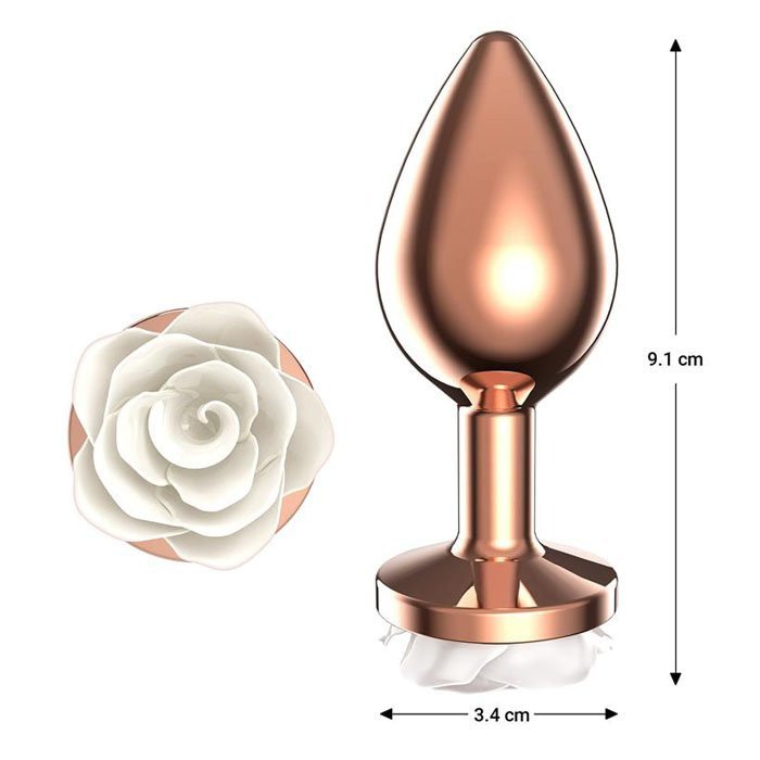 Analinis kaištis „White Rose Gold M“ - Afterdark