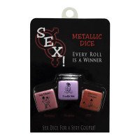 Erotinis žaidimas „Metallic Dice“ - Kheper Games