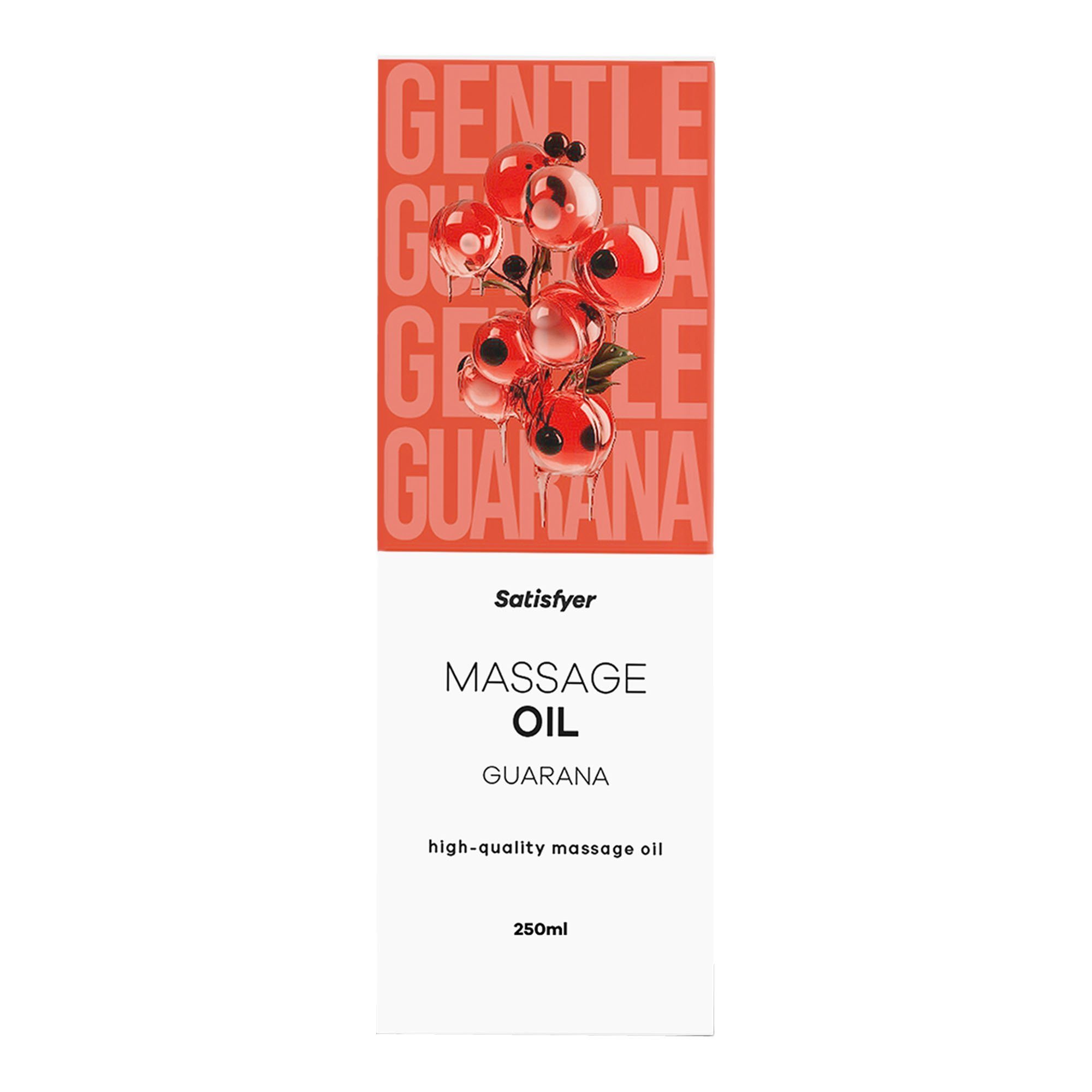 Masažo aliejus „Guarana“, 250 ml - Satisfyer
